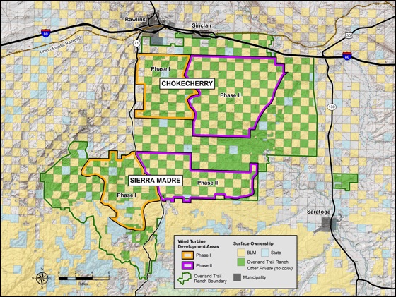 Ranch land map