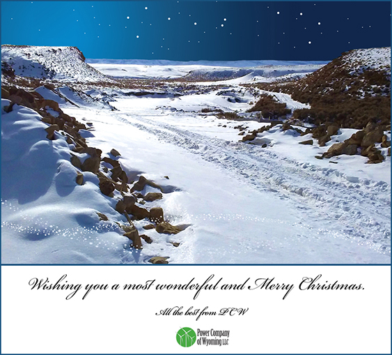 Wishing you a most wonderful and Merry Christmas. All the best from PCW